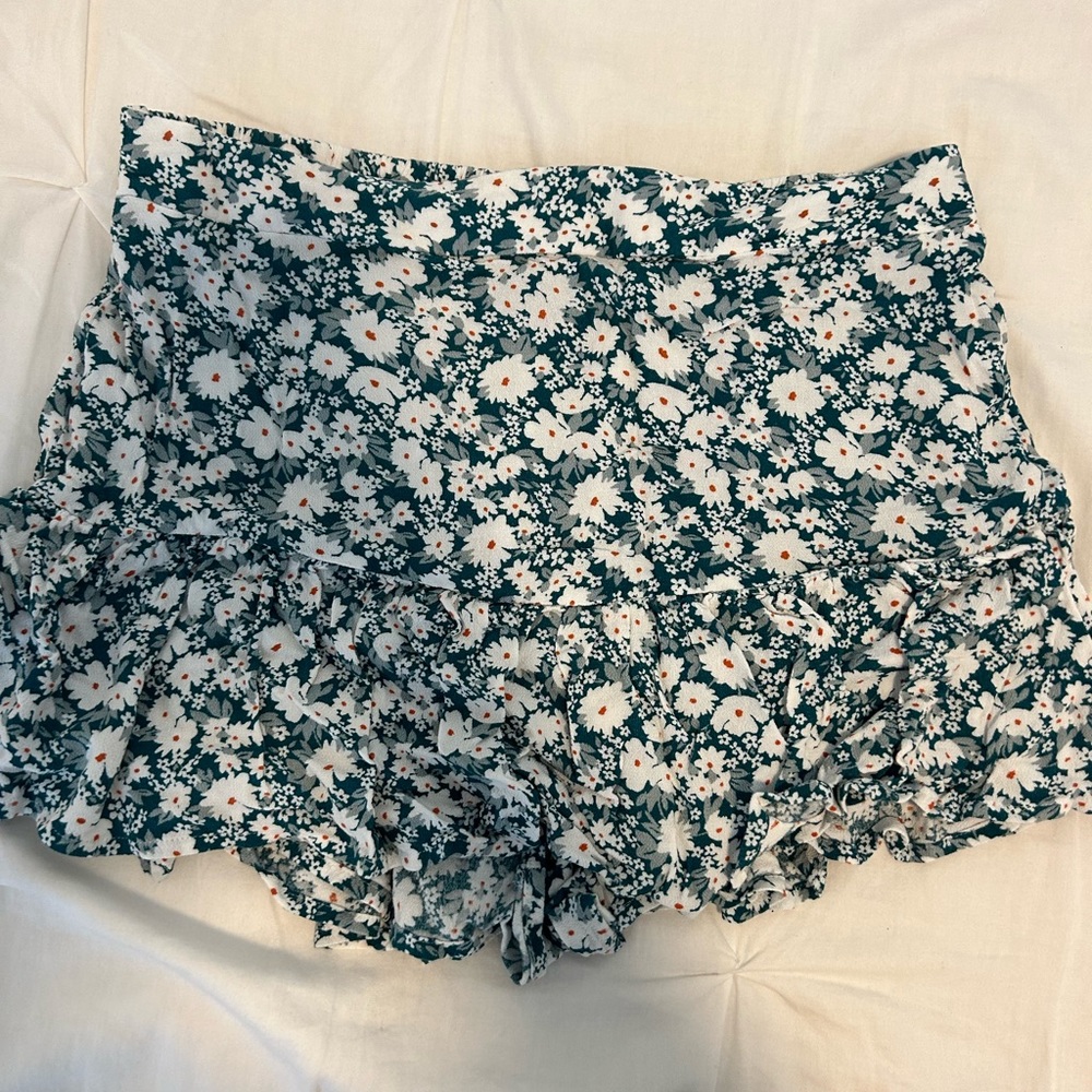 Floral skort